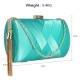 Emerald Tassel Clutch