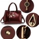 Burgundy Tassel Bag	