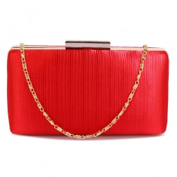 Psaníčko Red Satin Clutch	