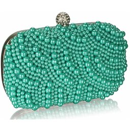 Psaníčko Ashley Oriental Pearls Emerald (Zelené Modré)