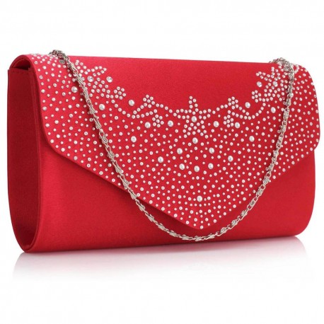 Psaníčko Red Diamante 
