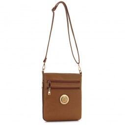 Tan Shoulder Cross Body Bag