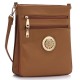 Tan Shoulder Cross Body Bag